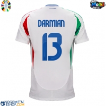 Moški Nogometni dresi Italija Matteo Darmian #13 Gostujoči EP 2024 Kratek Rokav